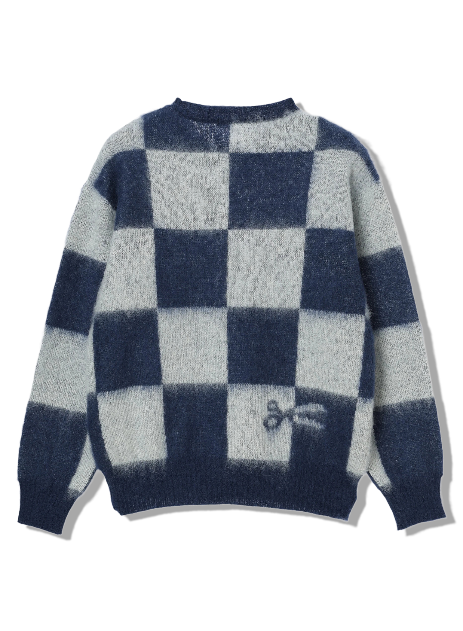 DENHAM(デンハム) |CHECK KNIT CREW