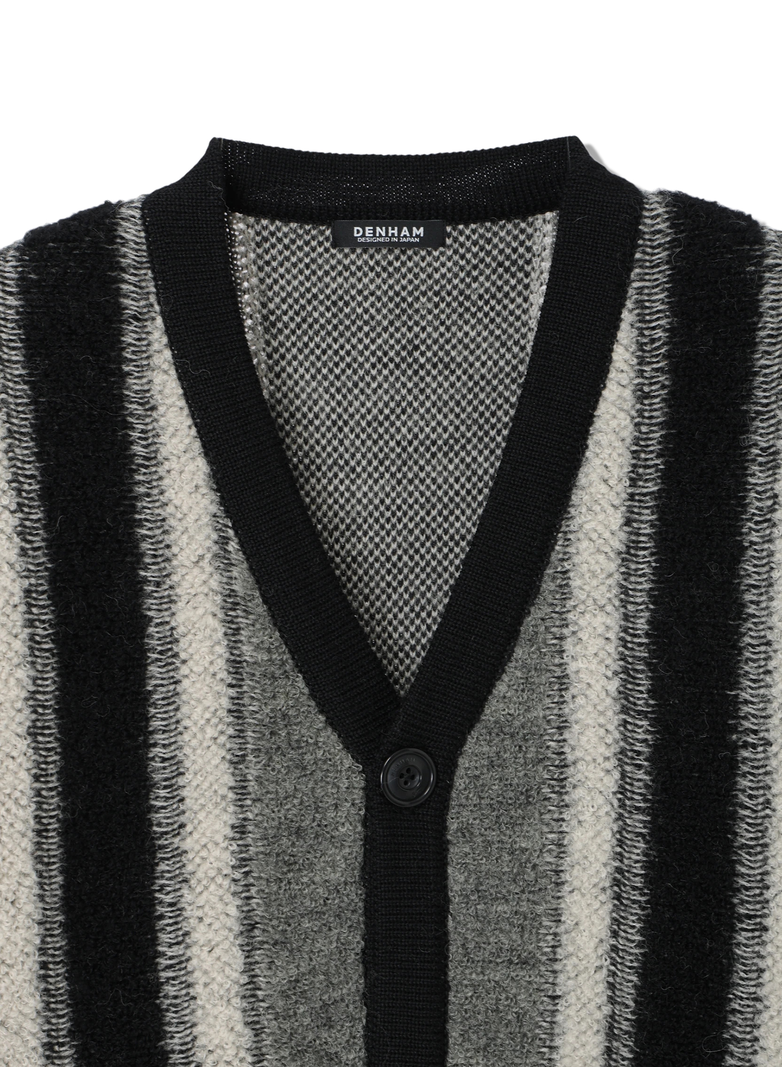 DENHAM(デンハム) |STRIPE CARDIGAN