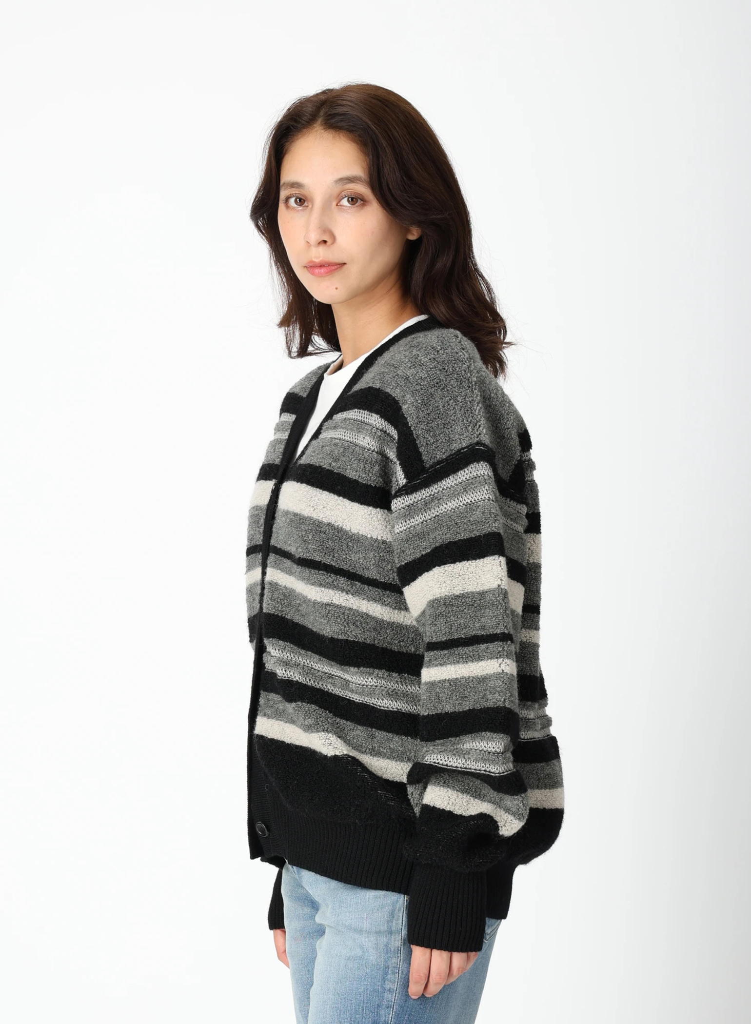 DENHAM(デンハム) |BORDER CARDIGAN