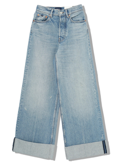 DENHAM デンハム　デニムオーバーオール　サロペットパンツ　ジーンズ　希少 デンハム 美品 オーバーオール リペア加工 デニム メンズ SIZE S-M