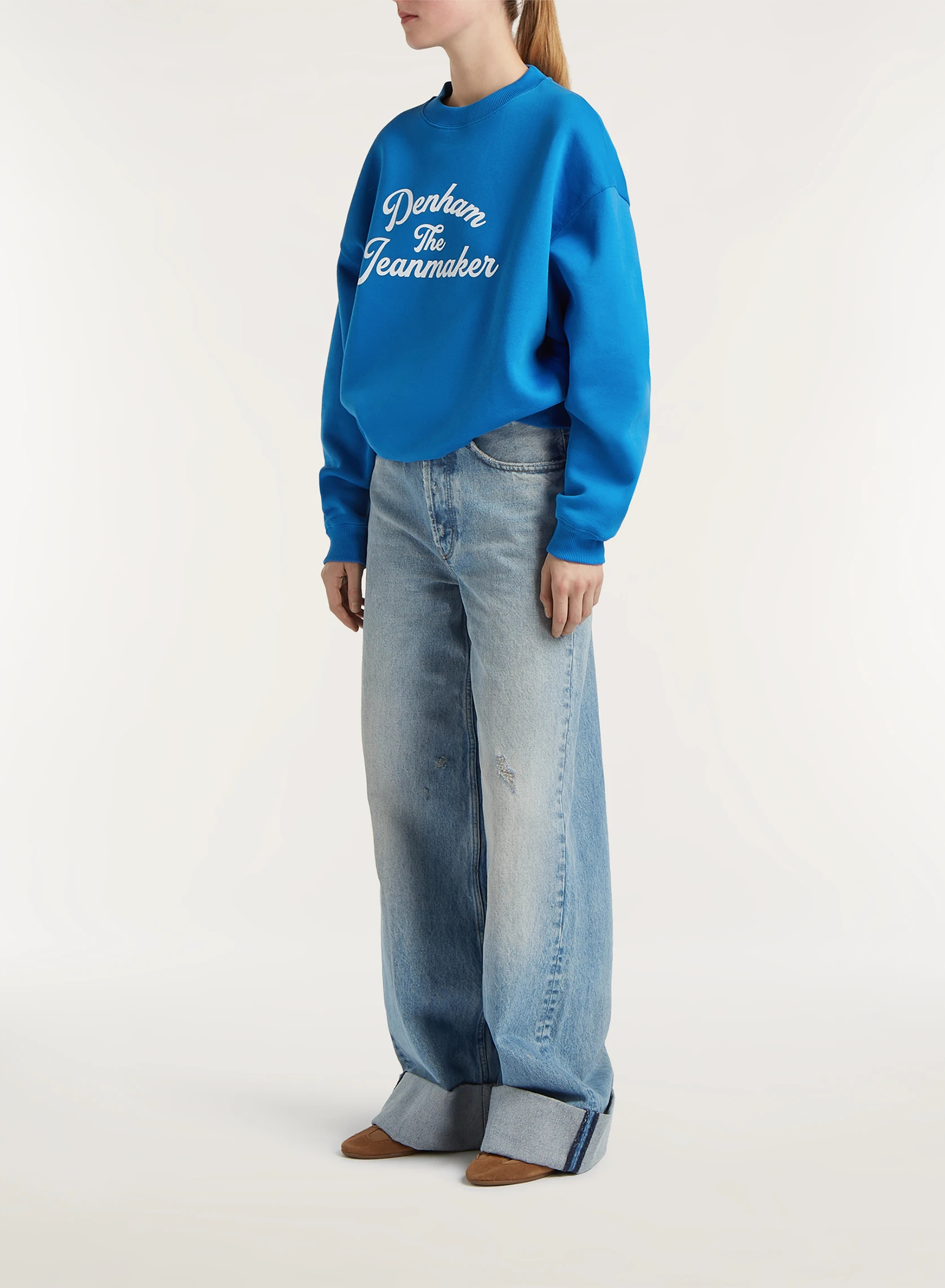 DENHAM(デンハム) |HIKARI GRAPHIC SWEAT HLS