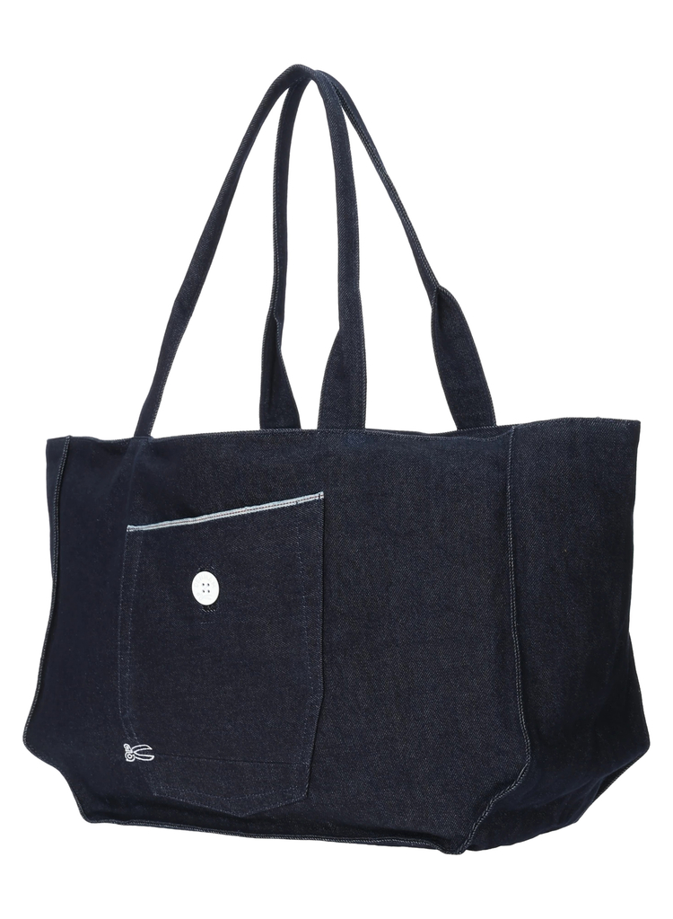 DENHAM ボストンバッグ 黒 7 ANGLE POCKET BAG RINSE アイテム詳細｜DENHAM（デンハム）日本公式