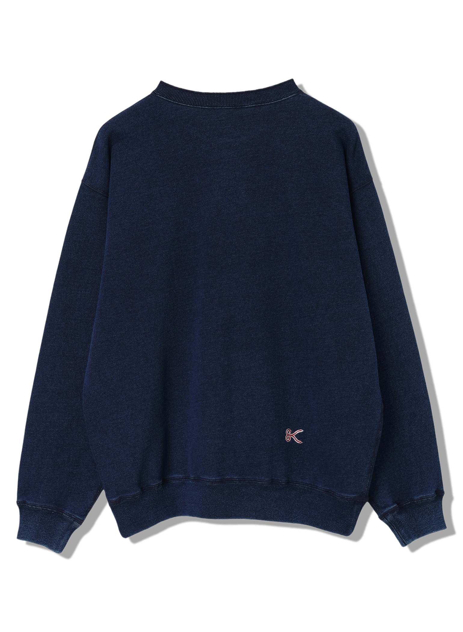 DENHAM(デンハム) |INDIGO HENLEY SWEAT
