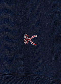 DENHAM(デンハム) |INDIGO HENLEY SWEAT