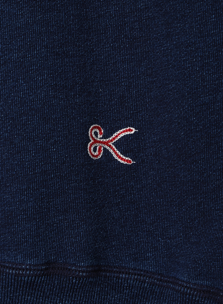 INDIGO HENLEY SWEAT アイテム詳細｜DENHAM（デンハム）日本公式