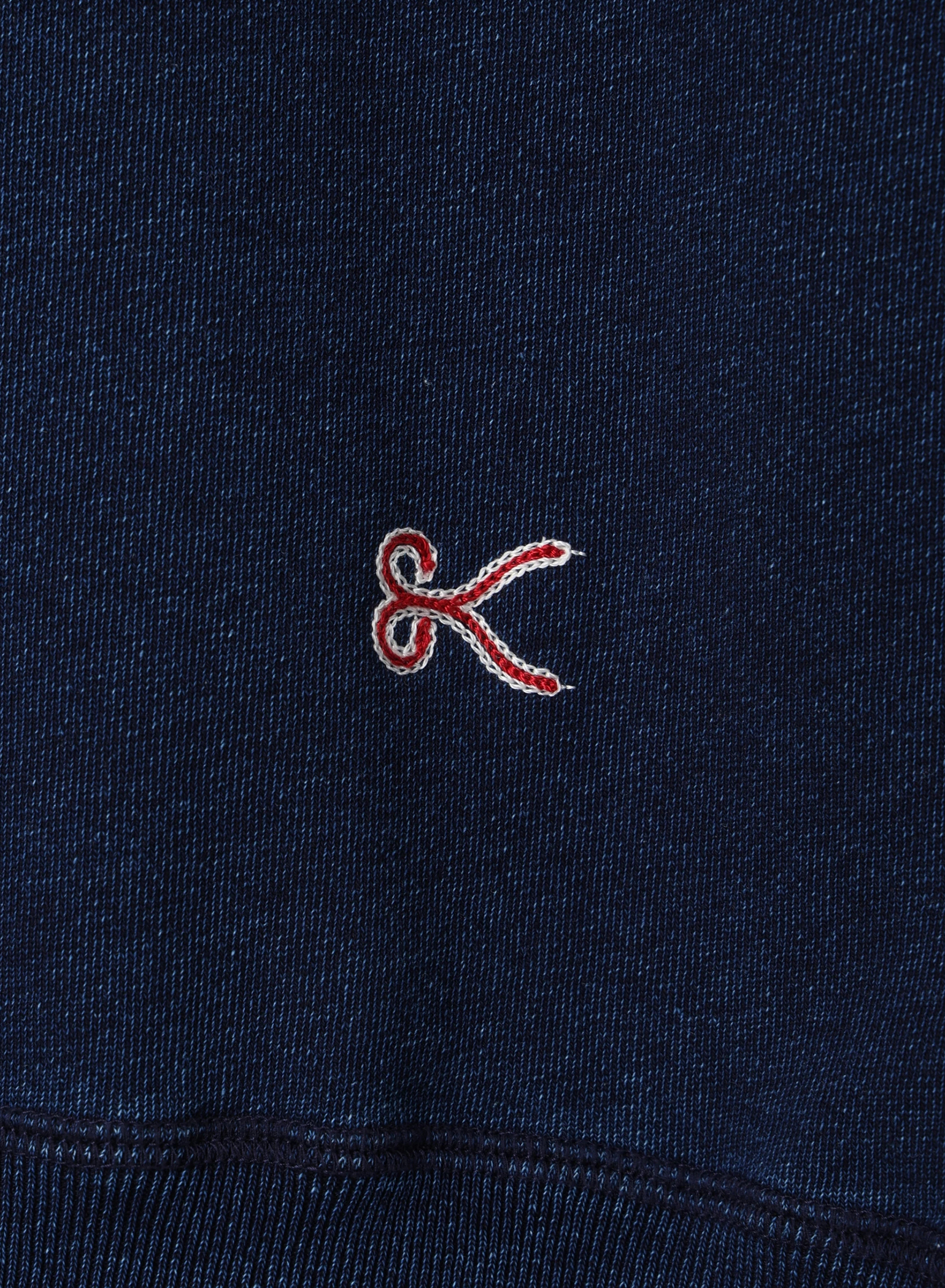 DENHAM(デンハム) |INDIGO HENLEY SWEAT