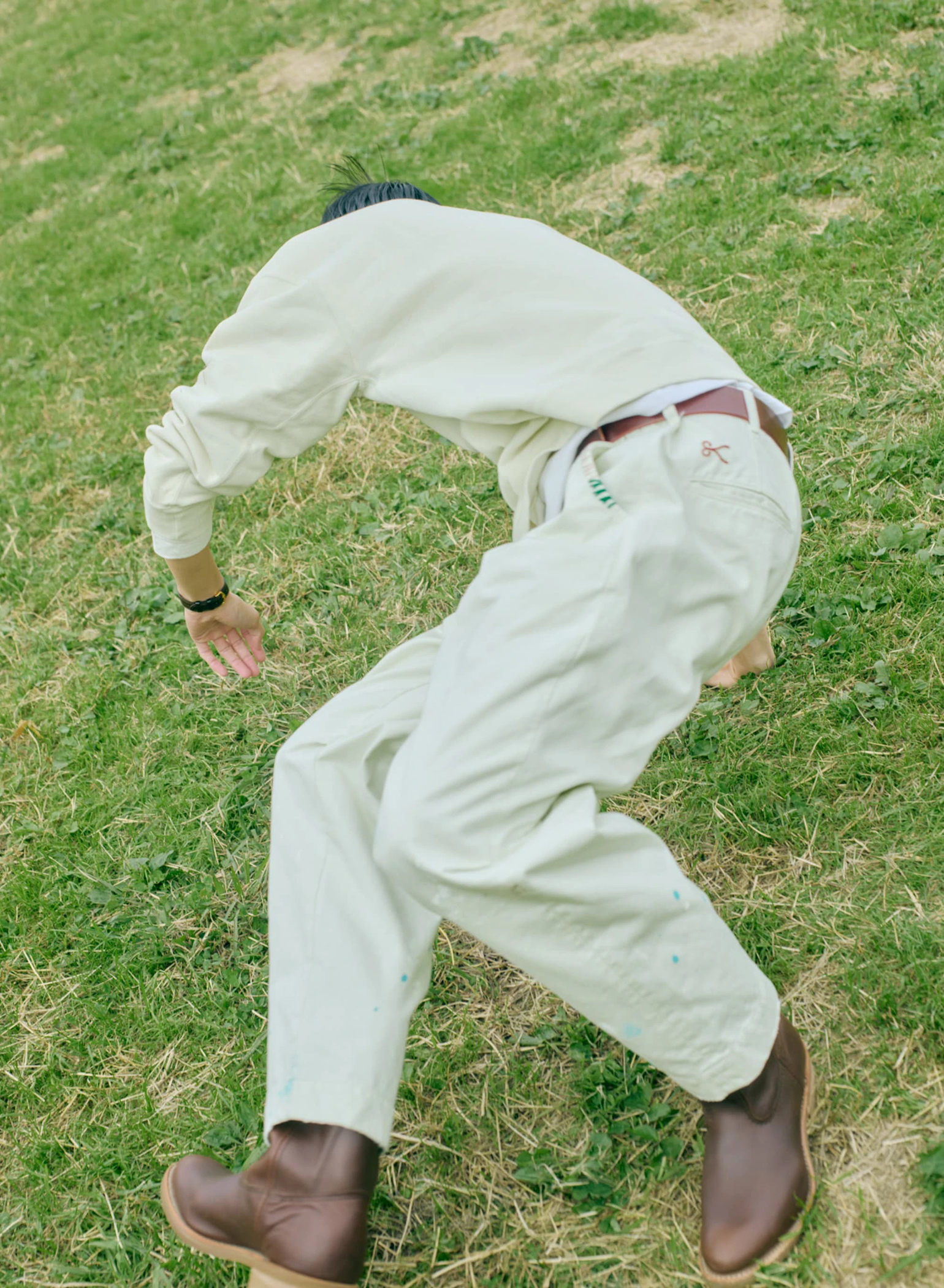 DENHAM(デンハム) |NATURAL DYE CHINO PANTS