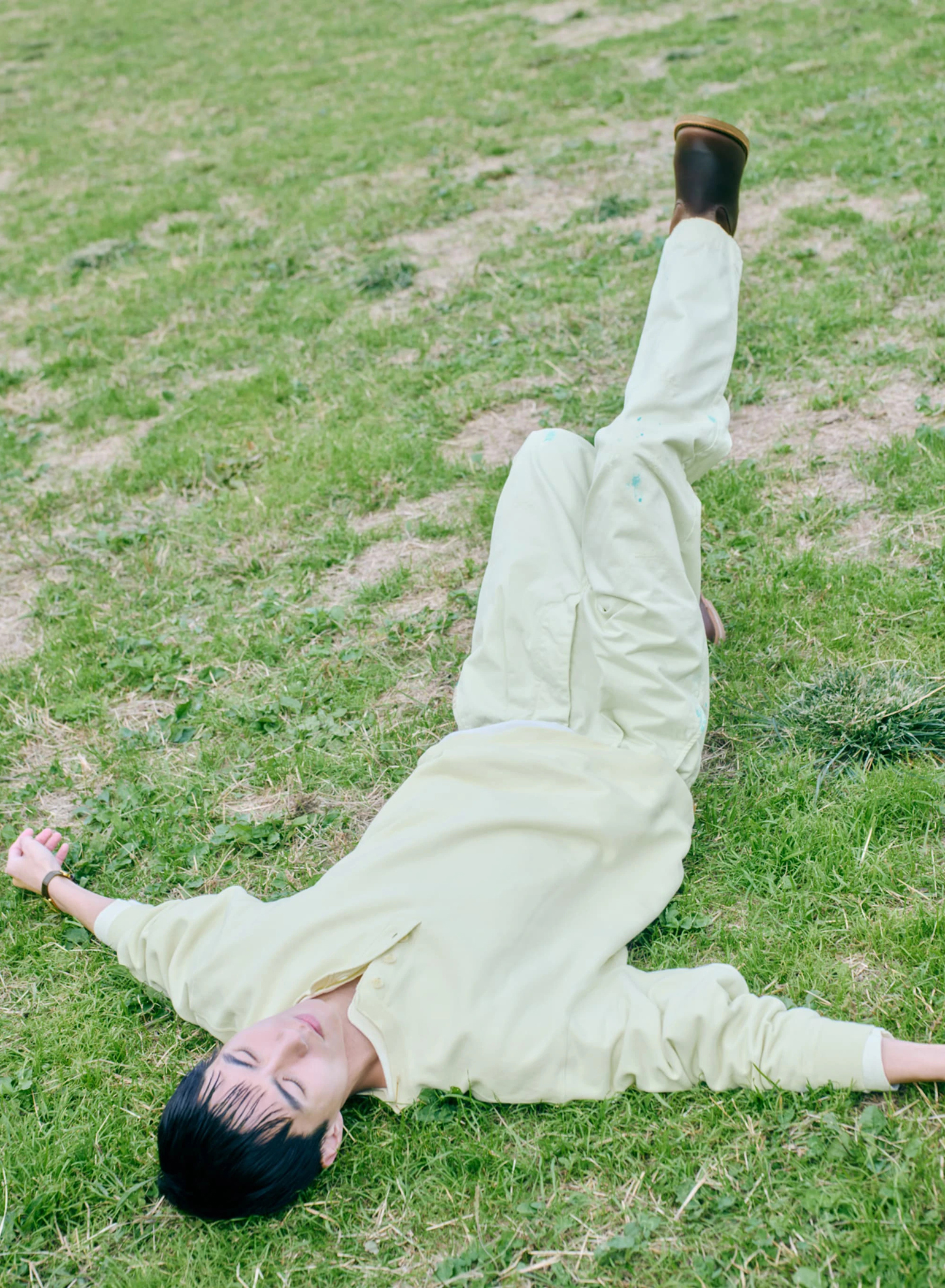 DENHAM(デンハム) |NATURAL DYE CHINO PANTS