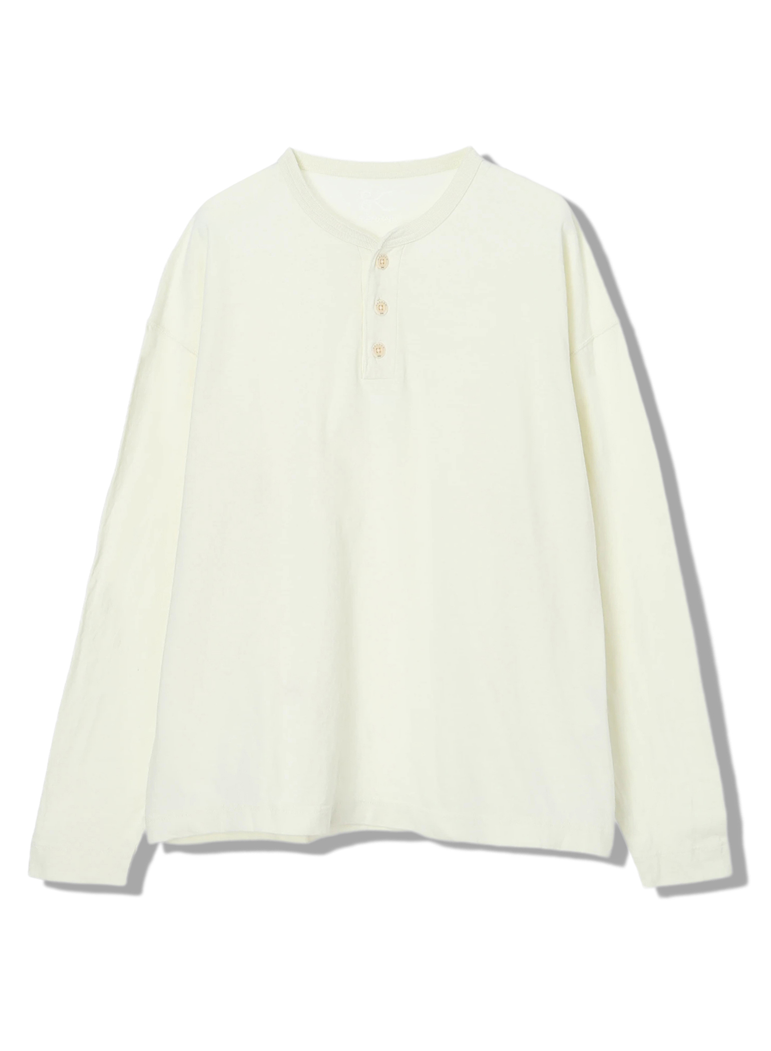 DENHAM(デンハム) |NATURAL DYE HENLEY LS TEE