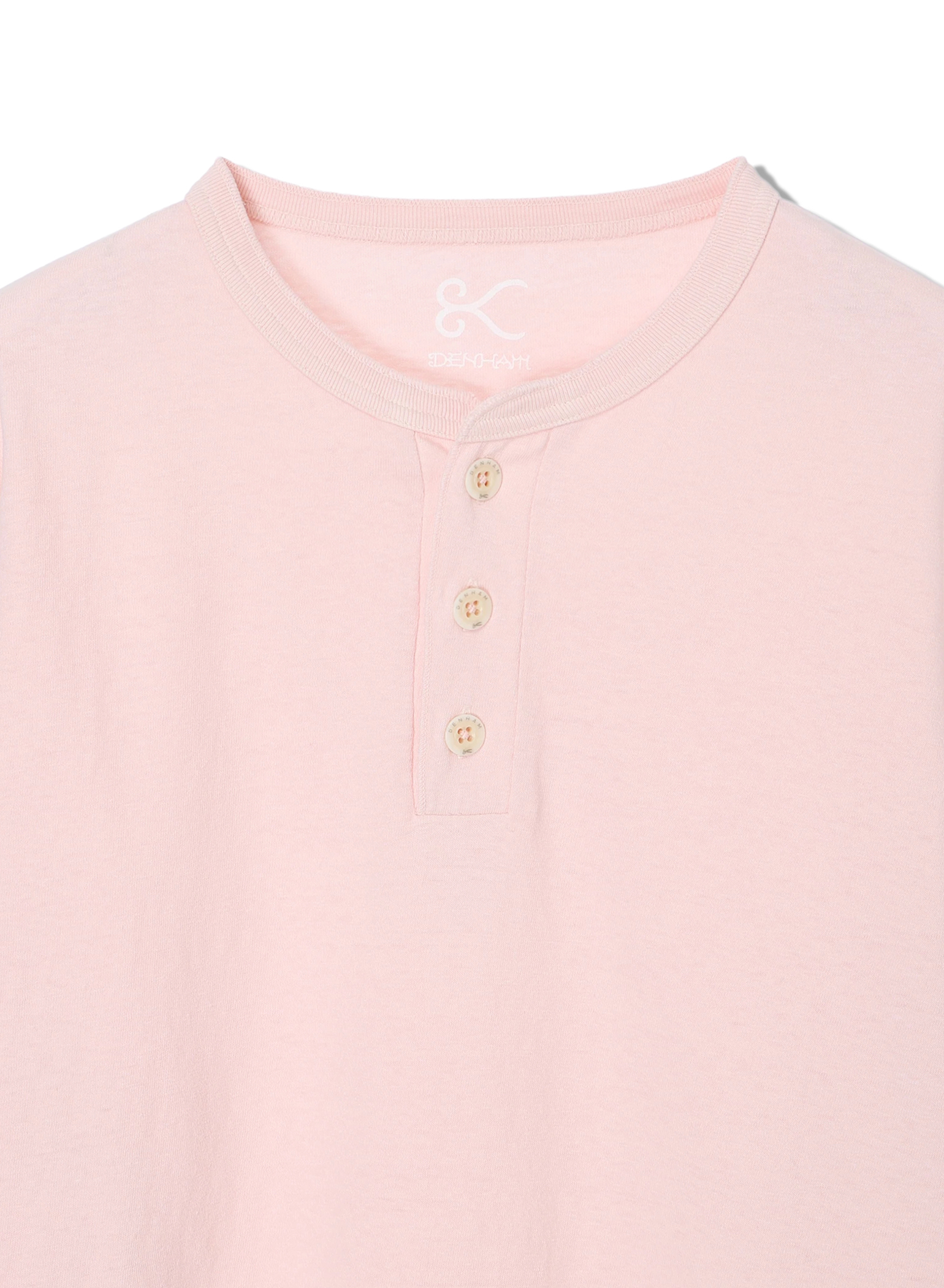 DENHAM(デンハム) |NATURAL DYE HENLEY LS TEE