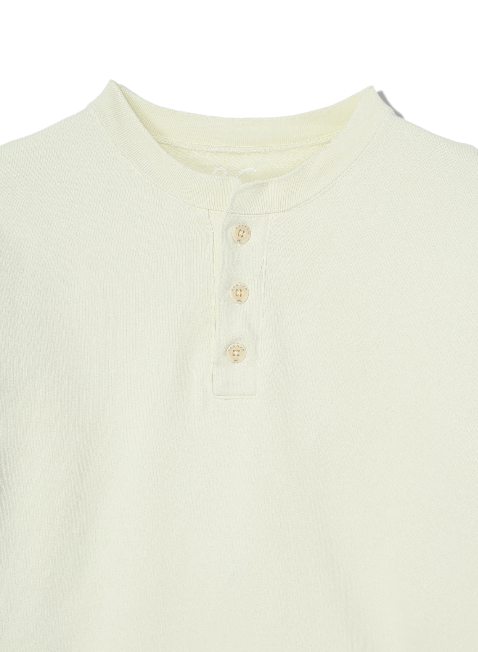 DENHAM(デンハム) |NATURAL DYE HENLEY SWEAT