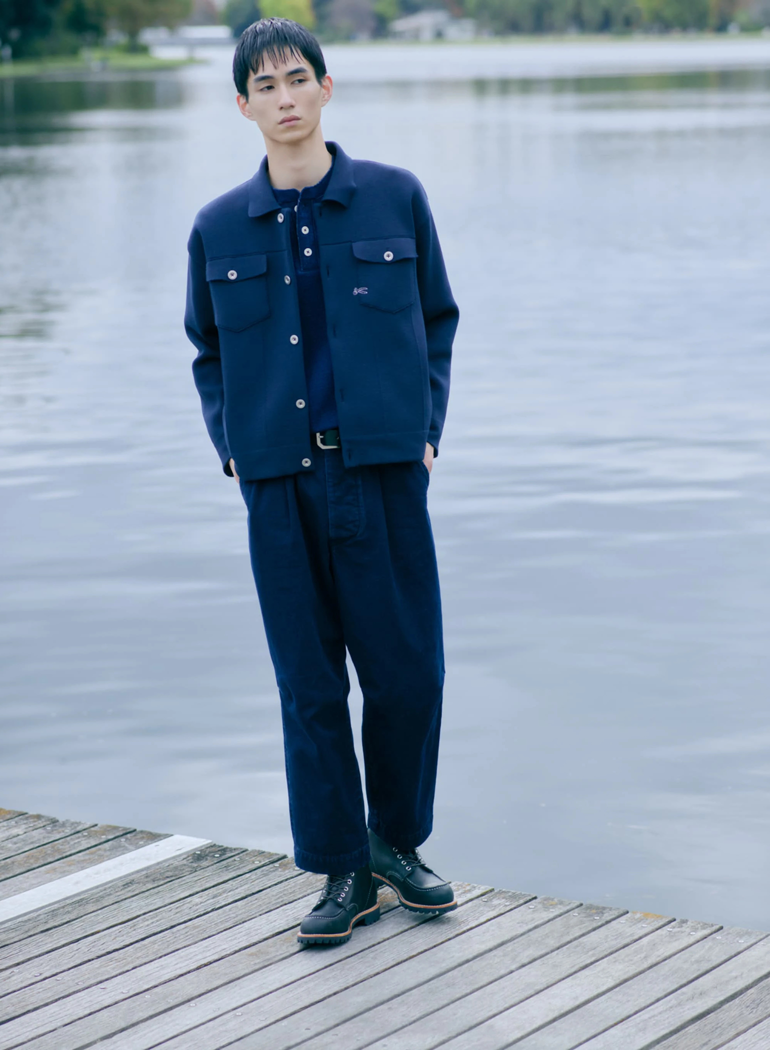 DENHAM(デンハム) |BLOUSON KNIT