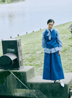 DENHAM(デンハム) |SCISSORS TIE SHIRT