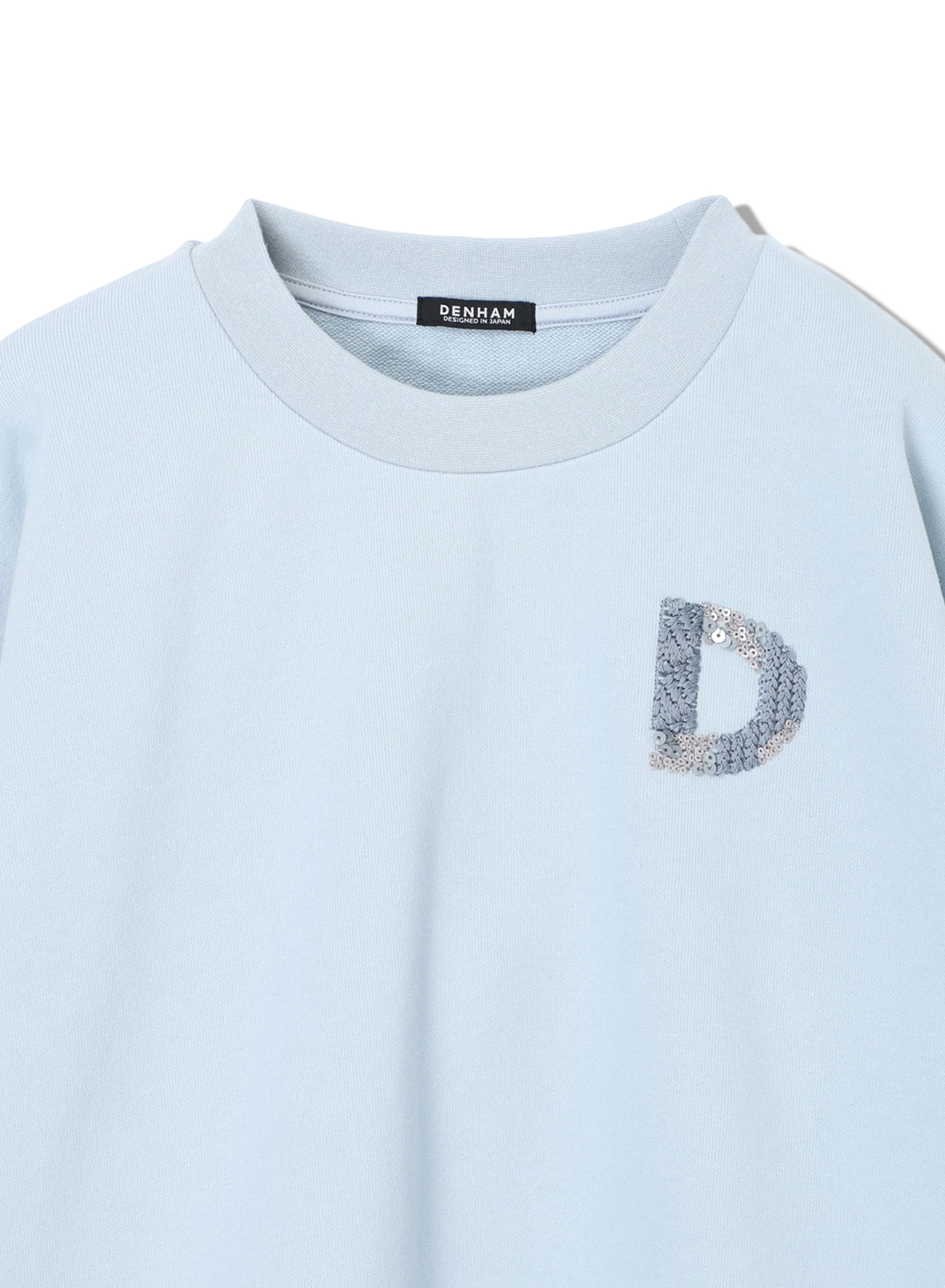 DENHAM(デンハム) |D LOGO EMBROIDERY SWEAT