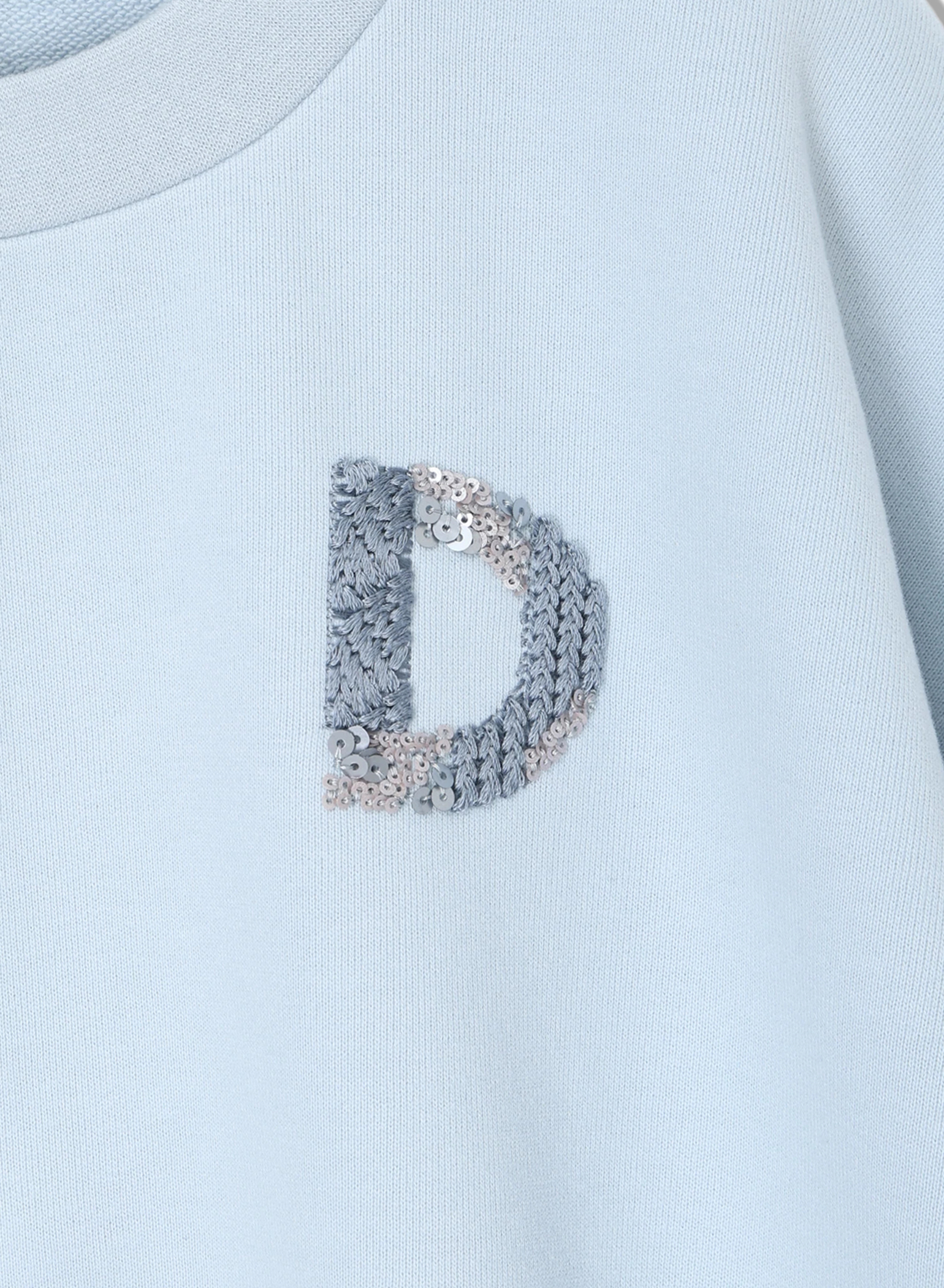 DENHAM(デンハム) |D LOGO EMBROIDERY SWEAT