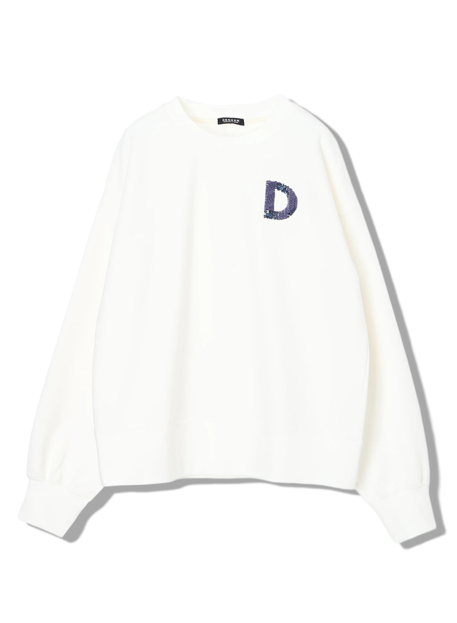 DENHAM(デンハム) |D LOGO EMBROIDERY SWEAT