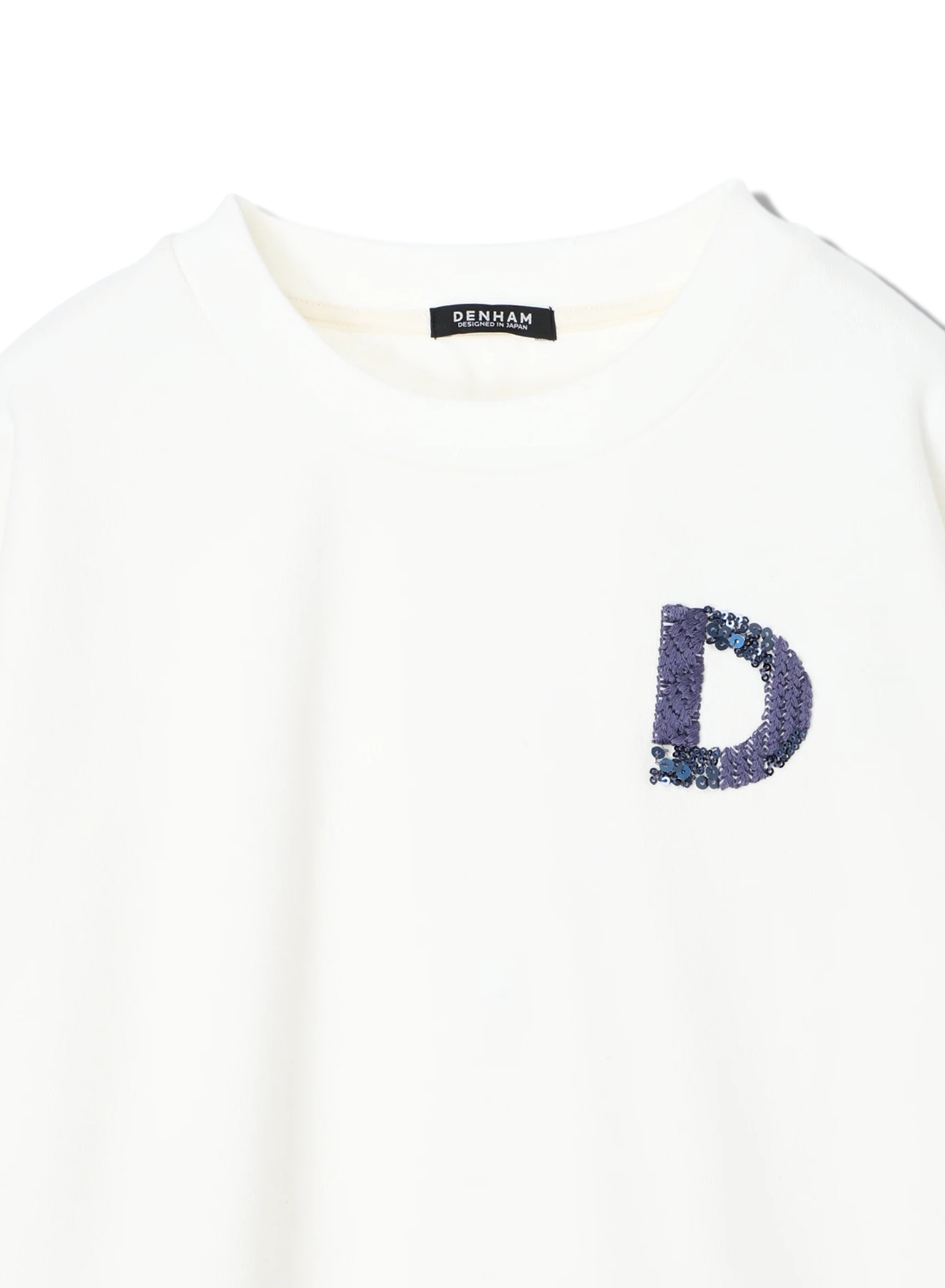 DENHAM(デンハム) |D LOGO EMBROIDERY SWEAT