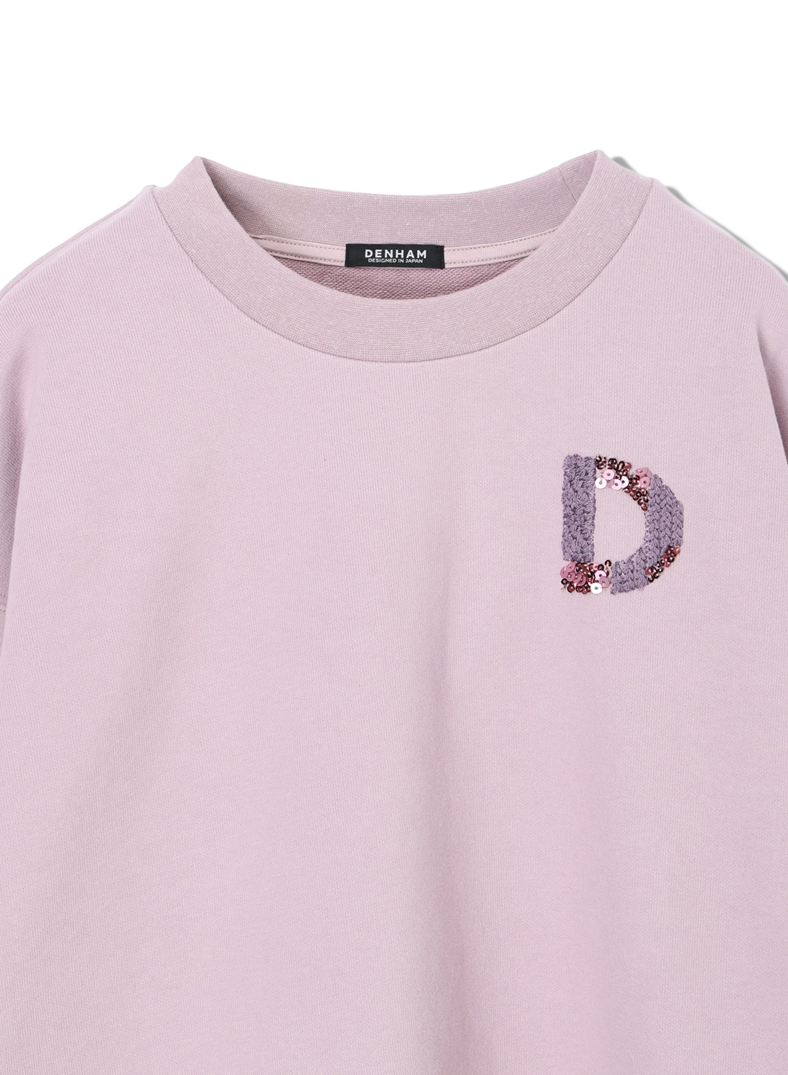 DENHAM(デンハム) |D LOGO EMBROIDERY SWEAT