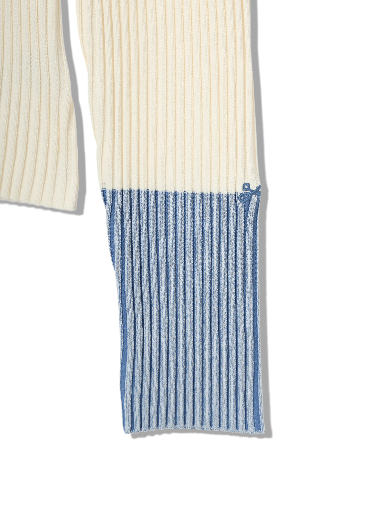 DENHAM(デンハム) |BICOLOR RIB KNIT