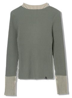 DENHAM(デンハム) |BICOLOR RIB KNIT