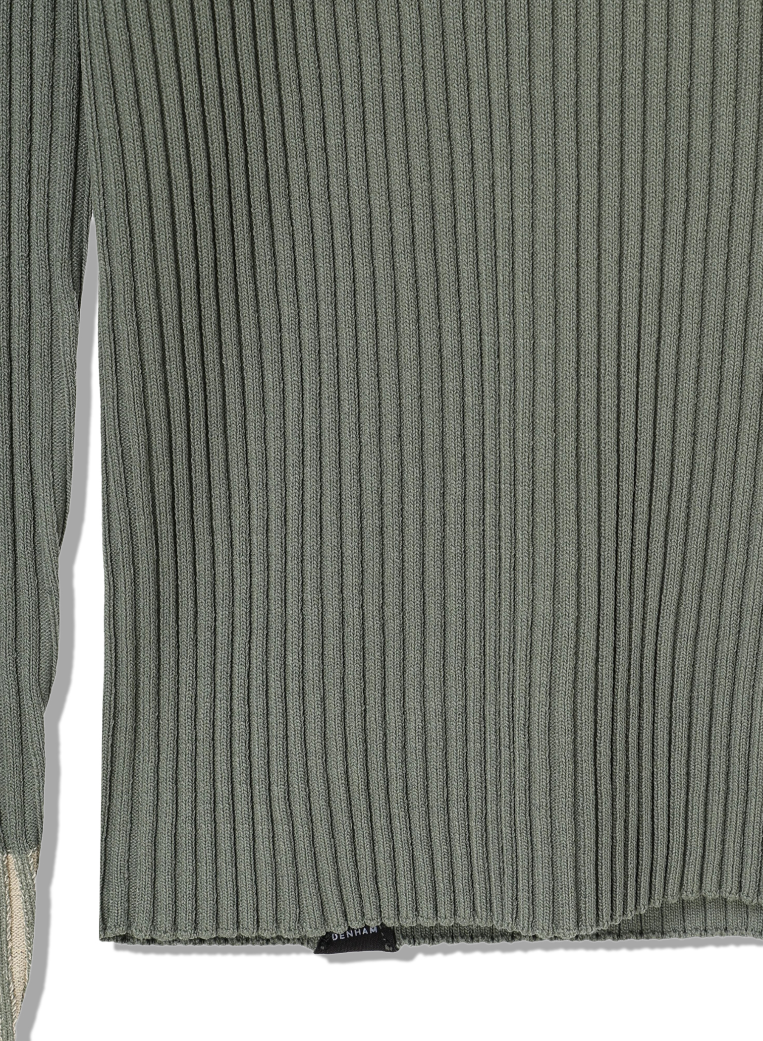 DENHAM(デンハム) |BICOLOR RIB KNIT