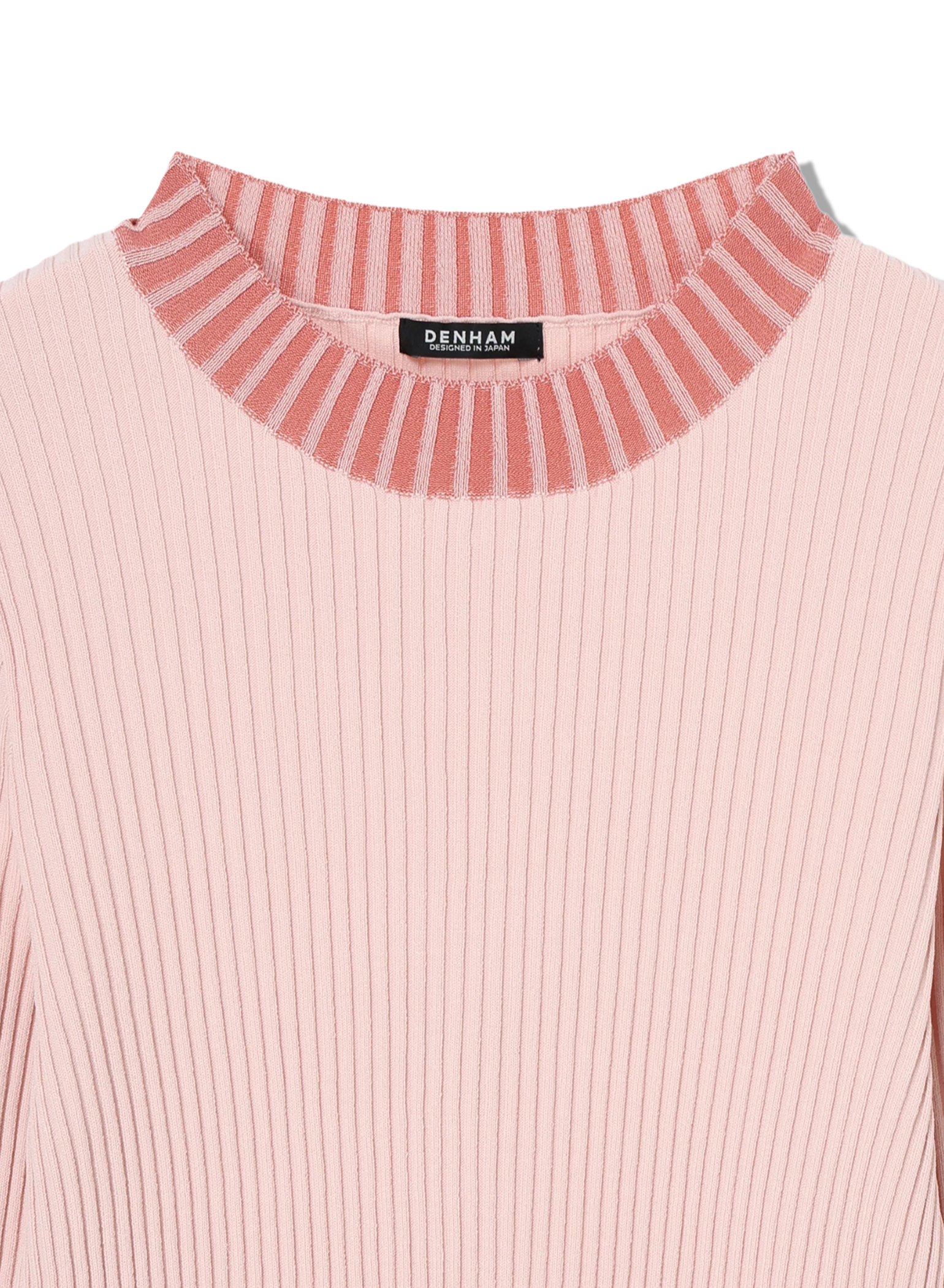 DENHAM(デンハム) |BICOLOR RIB KNIT