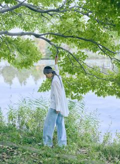 DENHAM(デンハム) |BACK DRAPE SHIRT