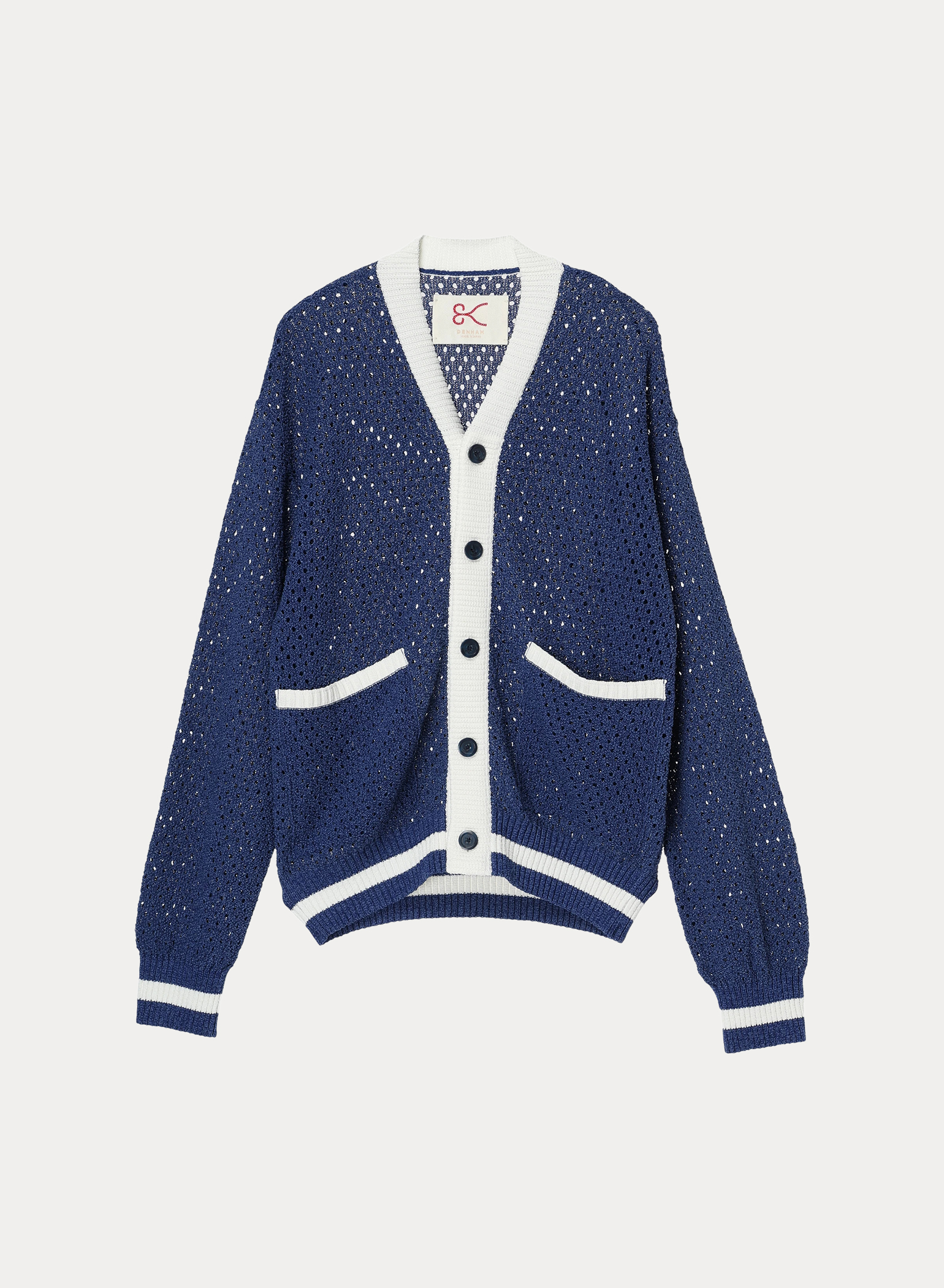 WASHI MESH KNIT CARDIGAN アイテム詳細｜DENHAM（デンハム）日本公式