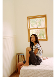 DENHAM(デンハム) |FRENCH BORDER TEE