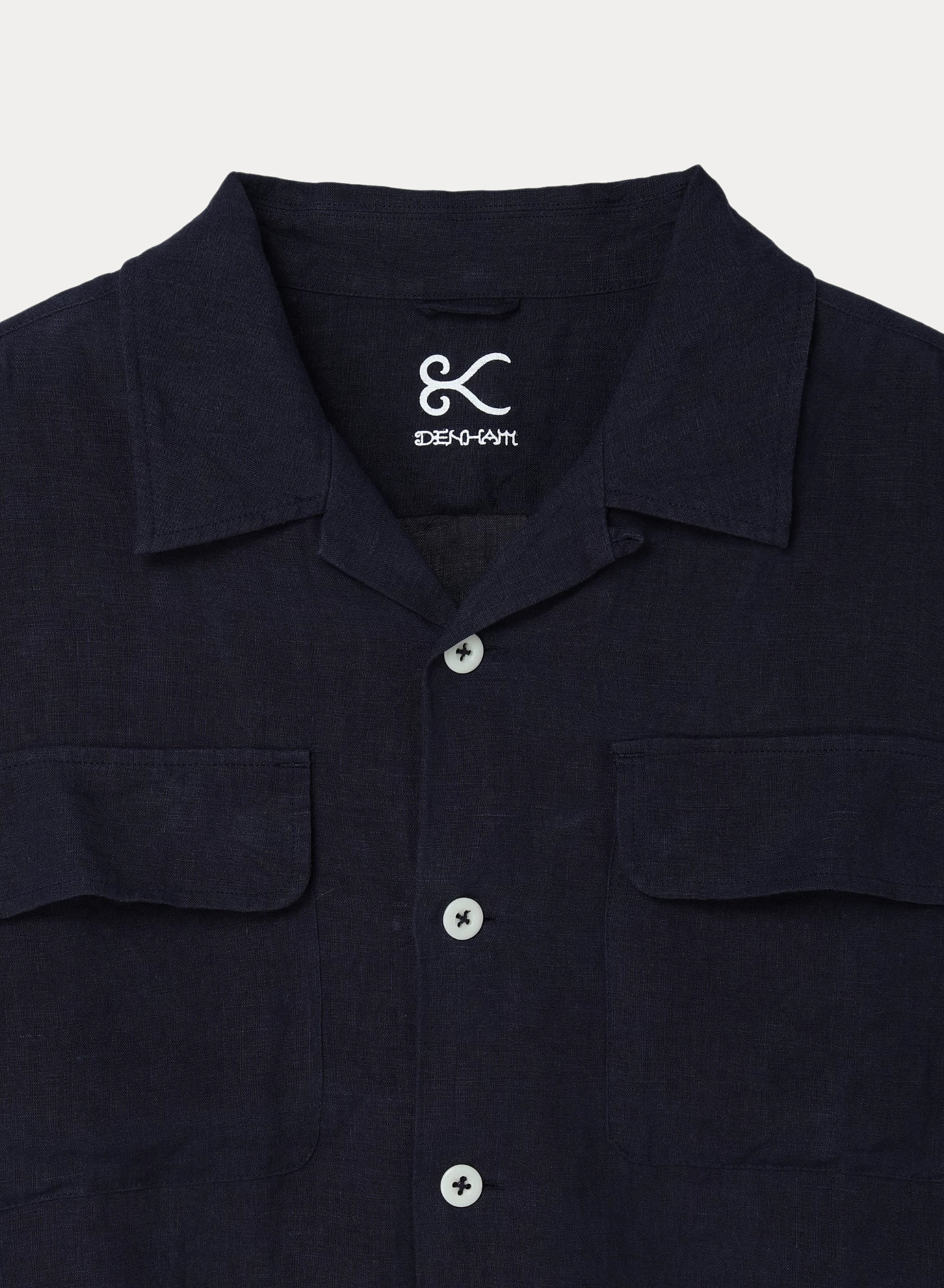 DENHAM(デンハム) |a IN U LINEN SHIRT LS