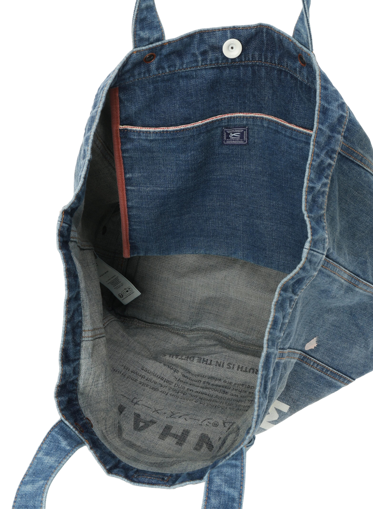 D07 DENIM TOTE WASHED アイテム詳細｜DENHAM（デンハム）日本公式