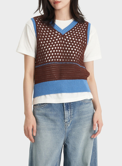 DENHAM(デンハム) |KNIT VEST