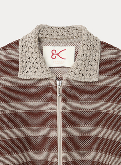 DENHAM(デンハム) |KNIT BLOUSON