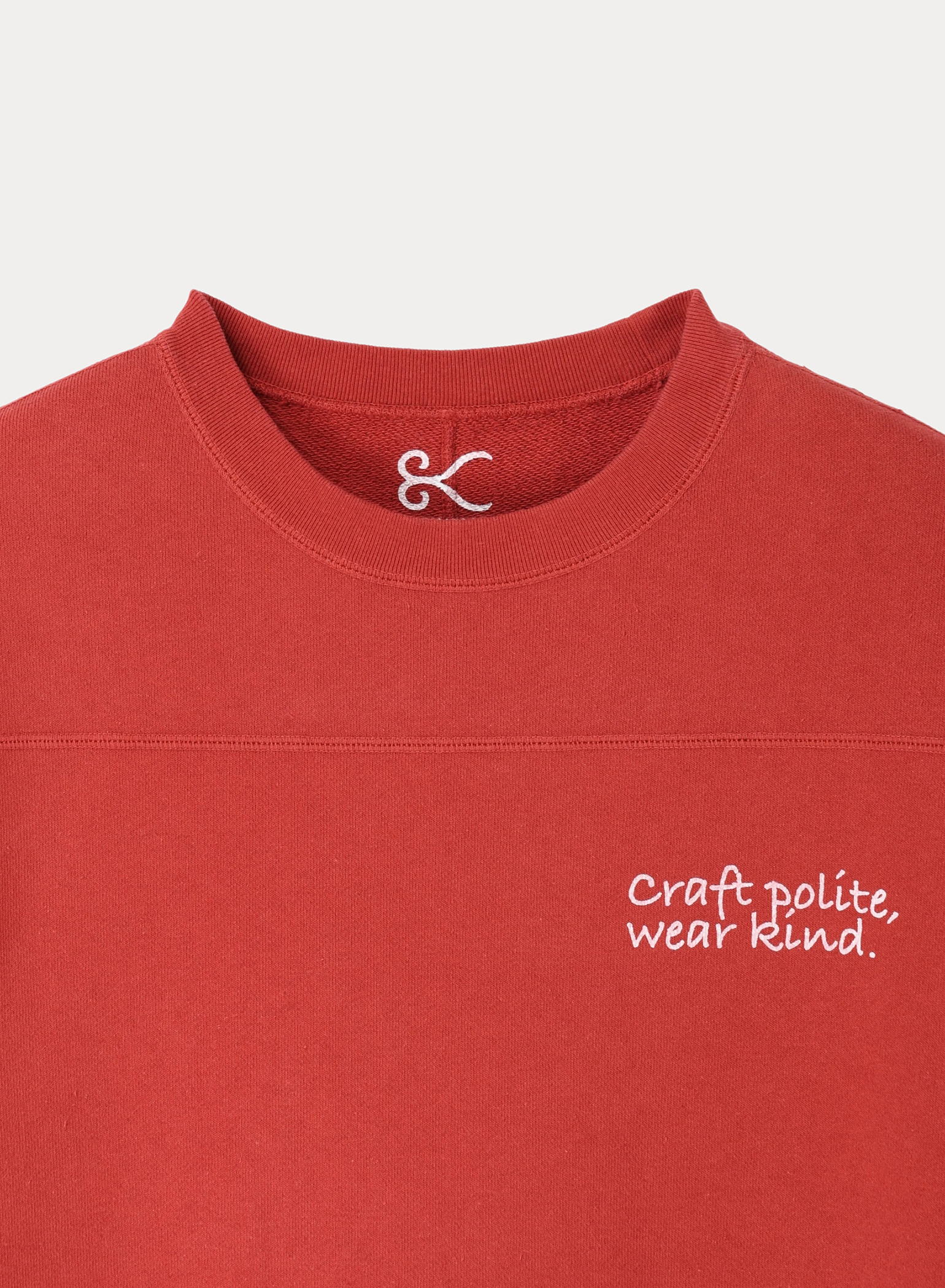 DENHAM(デンハム) |FOOTBALL SWEAT TEE