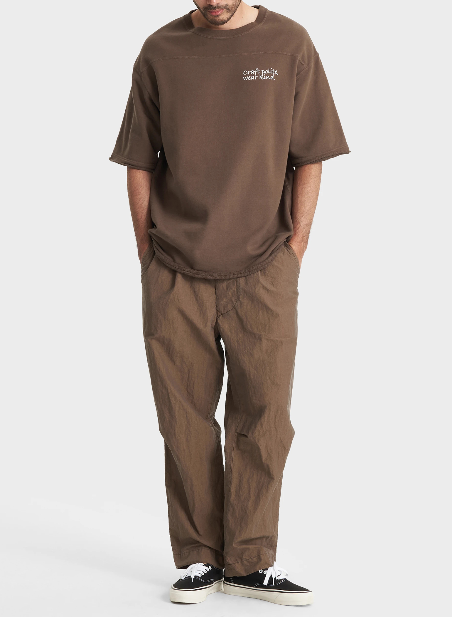 DENHAM(デンハム) |FOOTBALL SWEAT TEE
