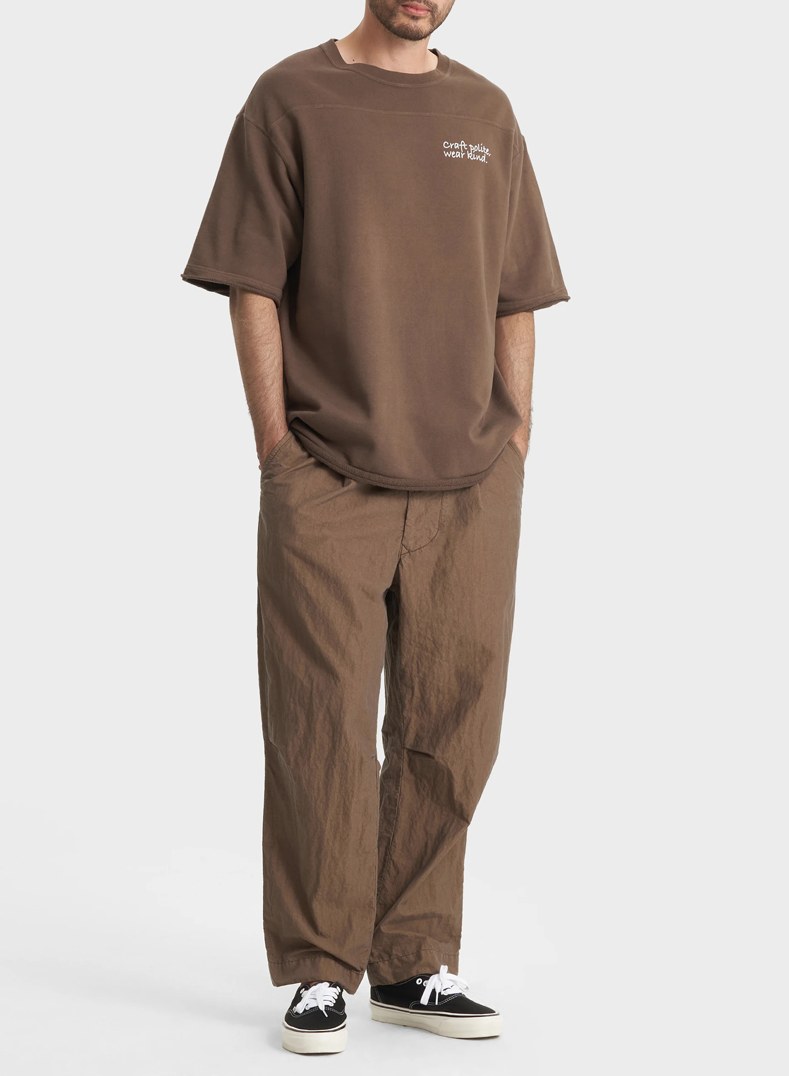 DENHAM(デンハム) |FOOTBALL SWEAT TEE