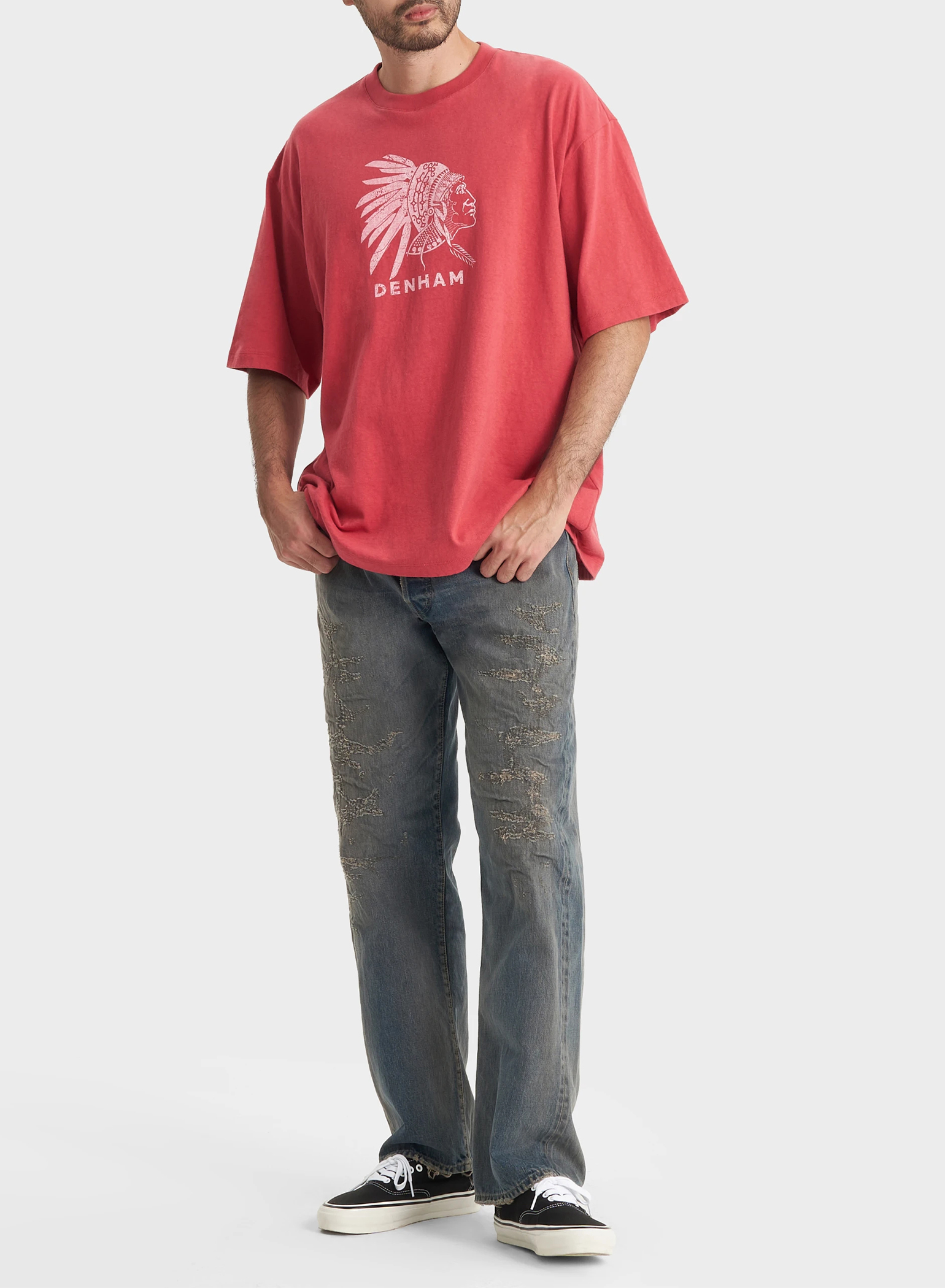 DENHAM(デンハム) |CRAFT FACE TEE