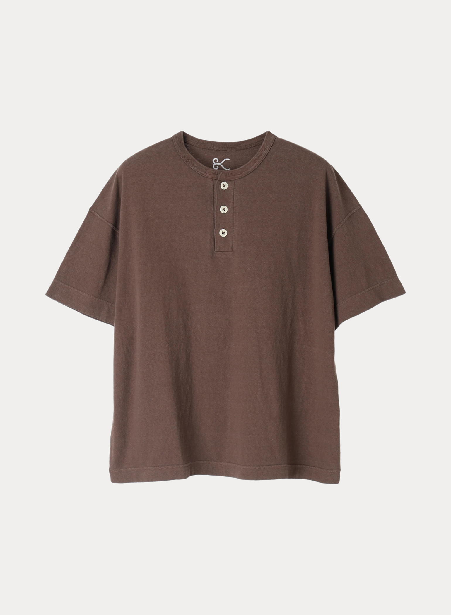 DENHAM(デンハム) |NATURAL DYE HENLEY TEE