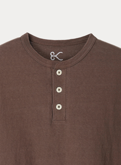 DENHAM(デンハム) |NATURAL DYE HENLEY TEE