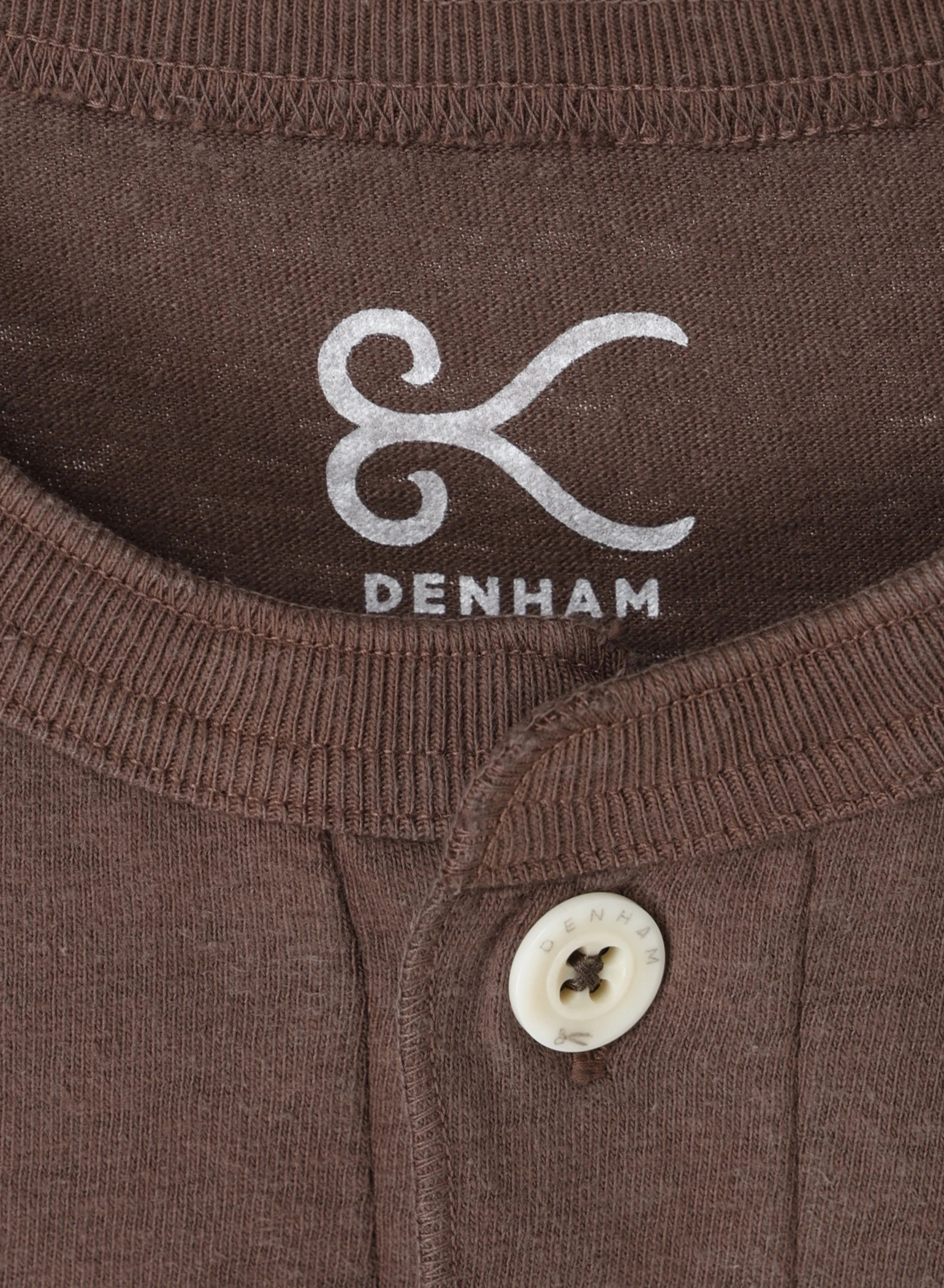 DENHAM(デンハム) |NATURAL DYE HENLEY TEE