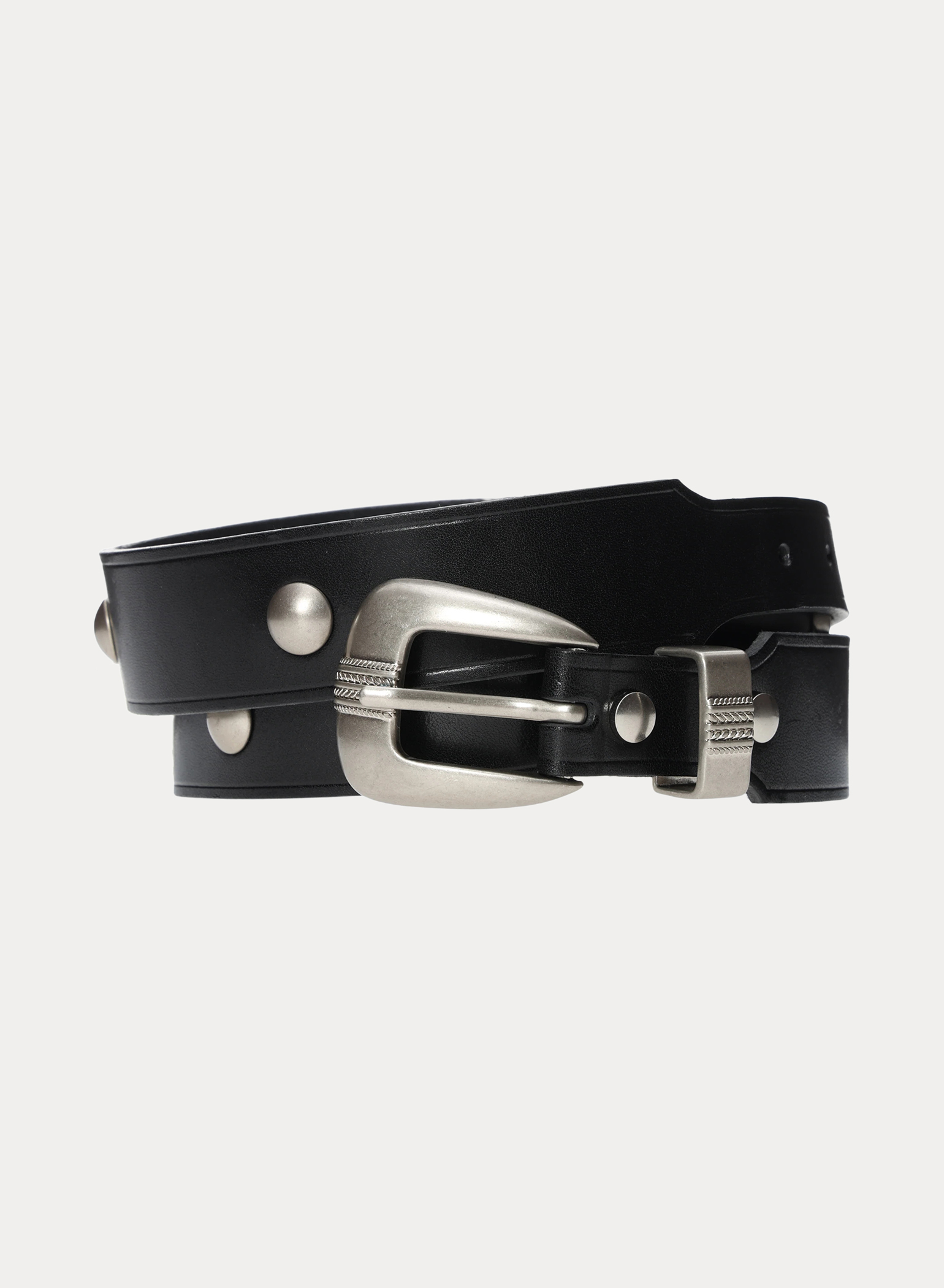 DENHAM(デンハム) |STUDS WESTERN BELT