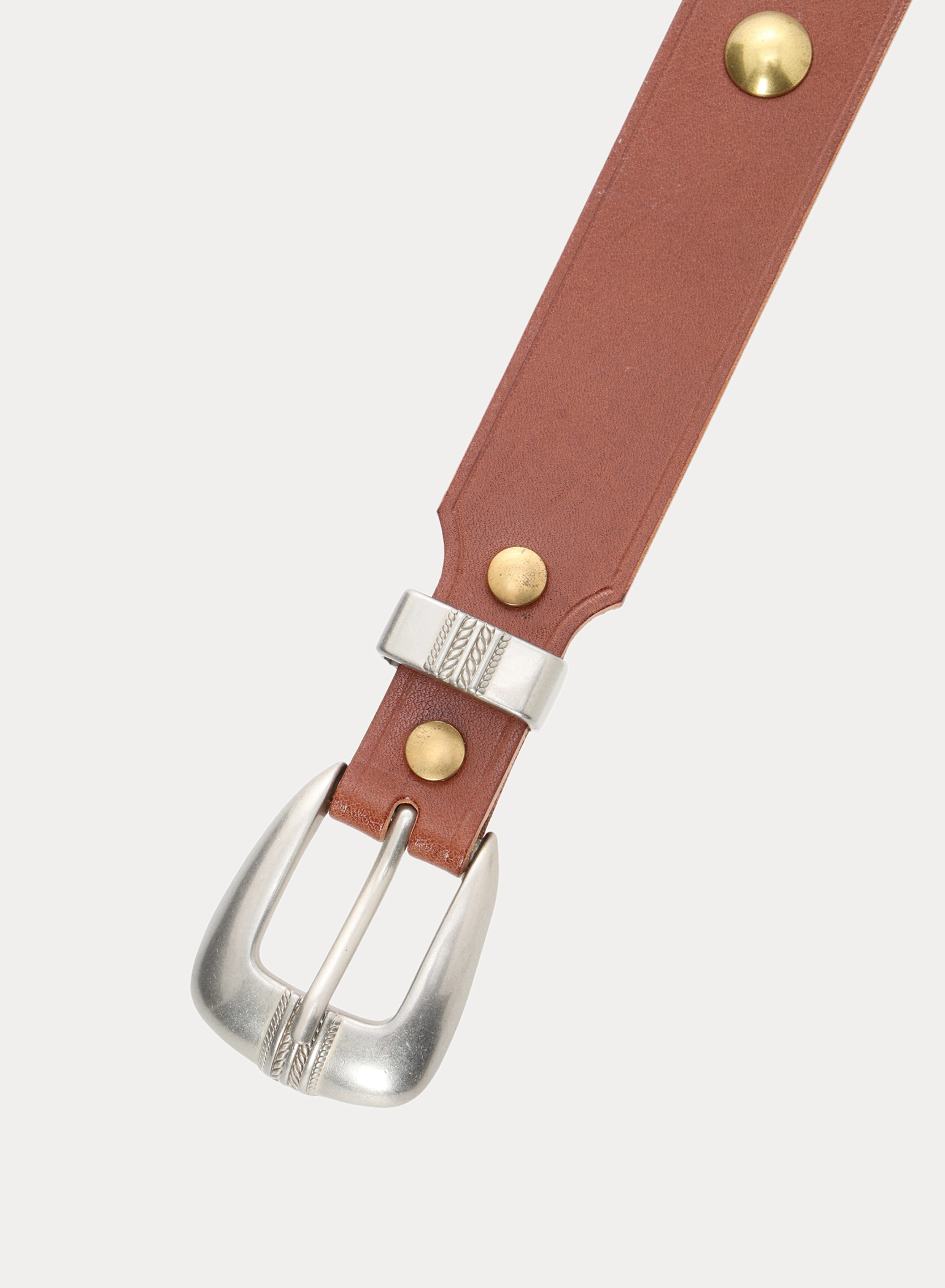 DENHAM(デンハム) |STUDS WESTERN BELT