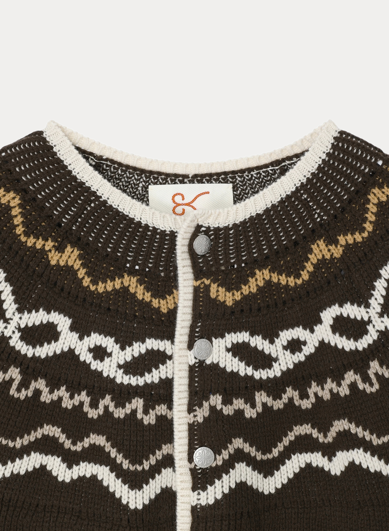 DENHAM(デンハム) |CONCHO KNIT CARDIGAN