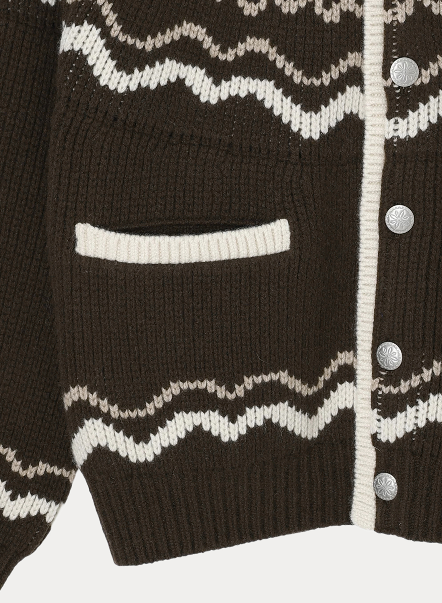 DENHAM(デンハム) |CONCHO KNIT CARDIGAN