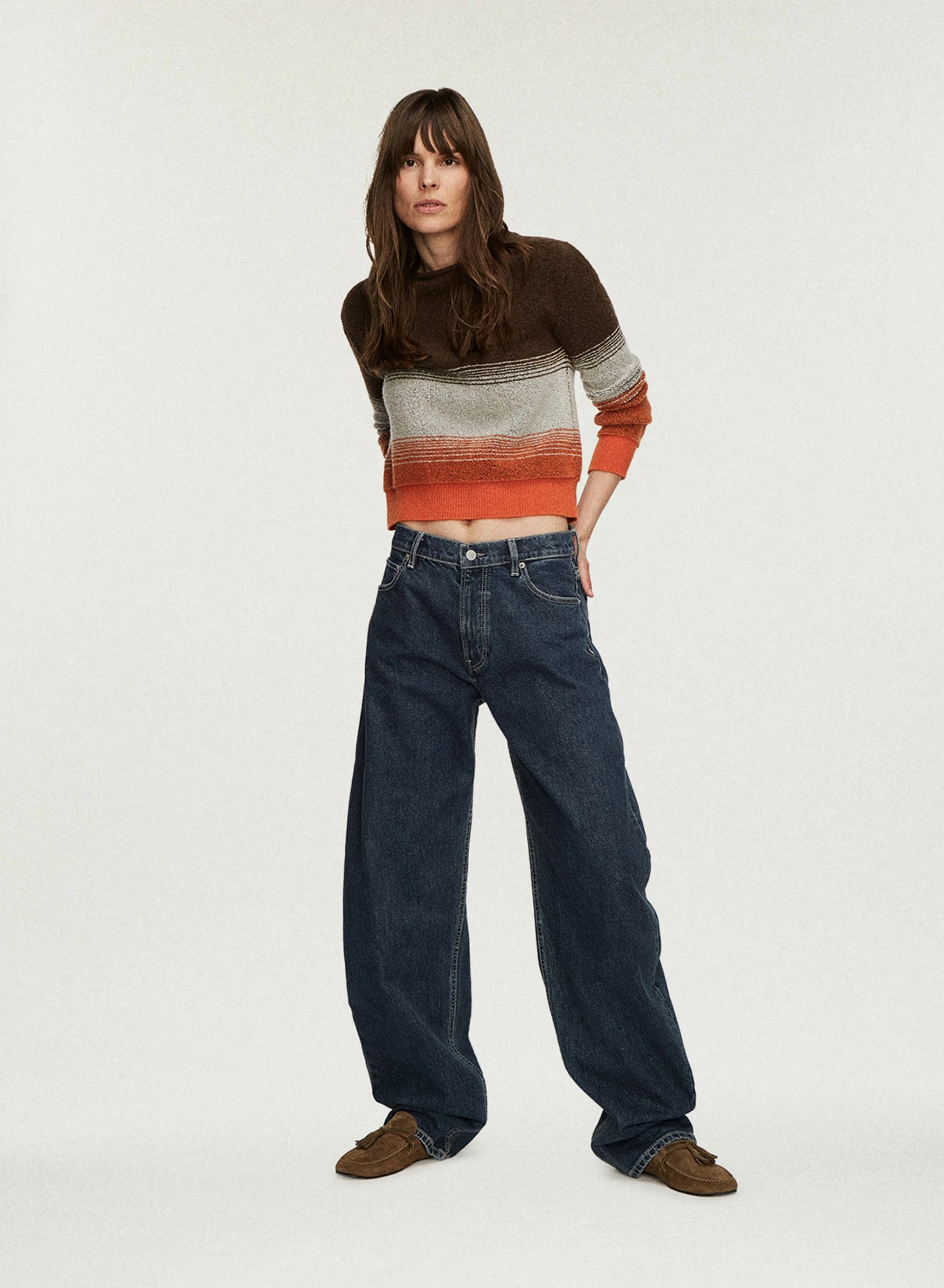 DENHAM(デンハム) |PILE ROLL KNIT