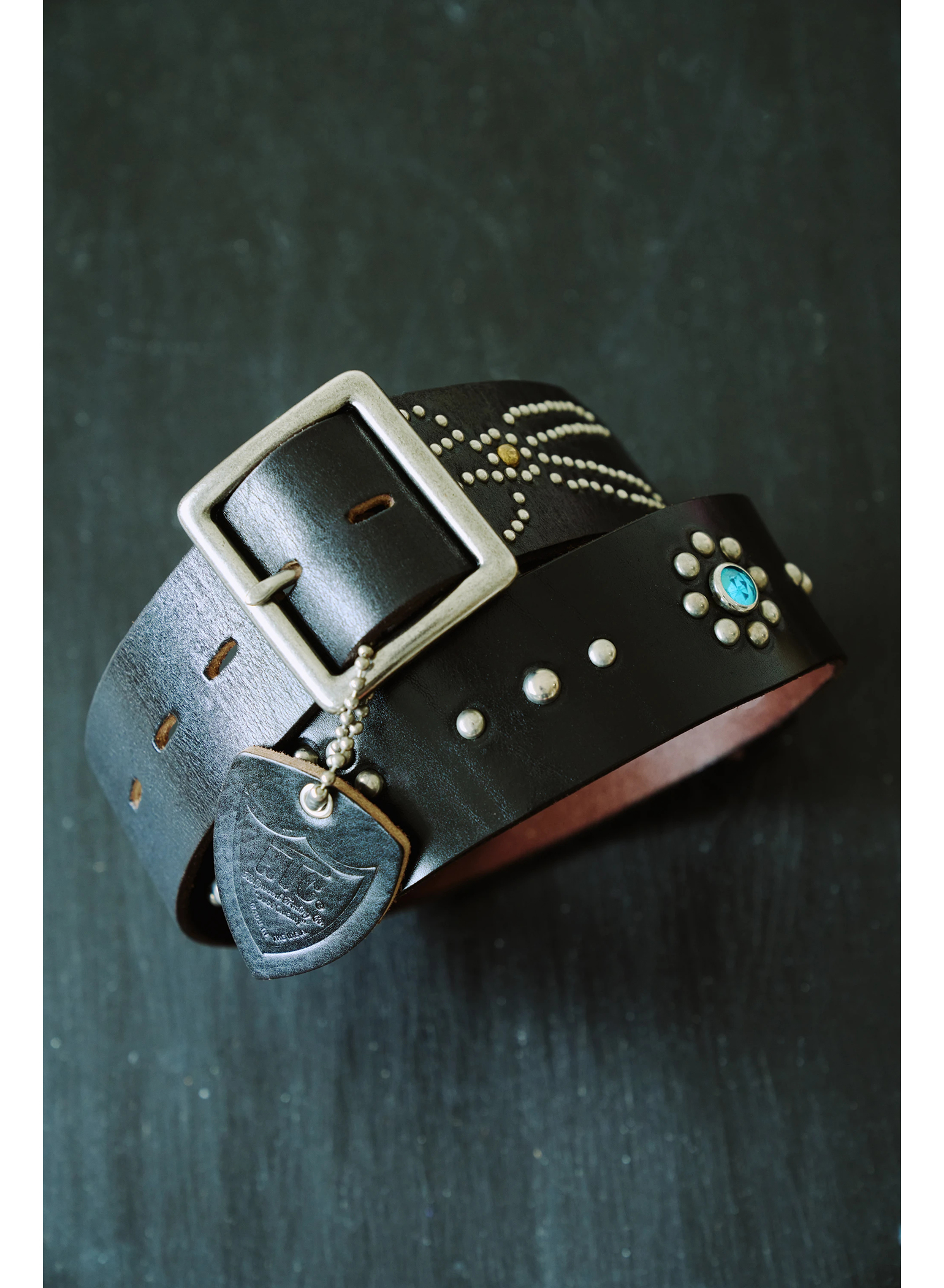 DENHAM(デンハム) |DENHAM x HTC WIDE STUDS BELT