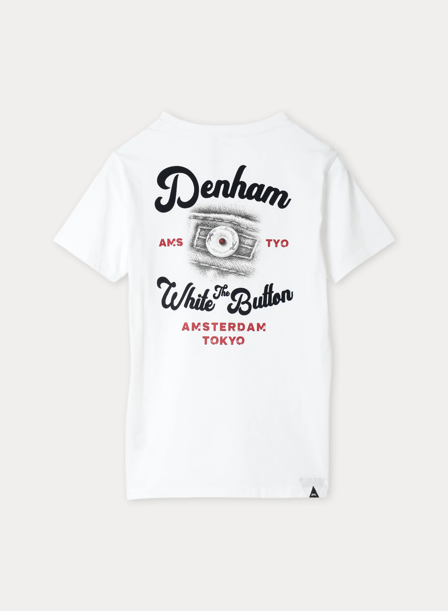 DENHAM(デンハム) |BUTTON SS TEE