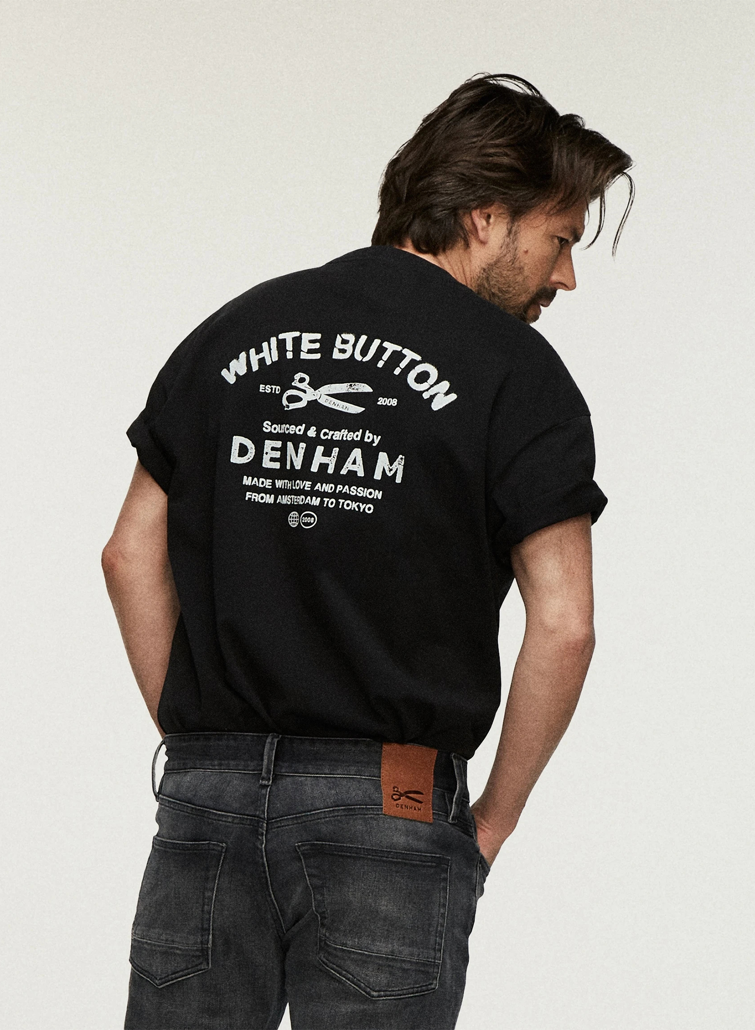 DENHAM(デンハム) |STENCIL SS TEE