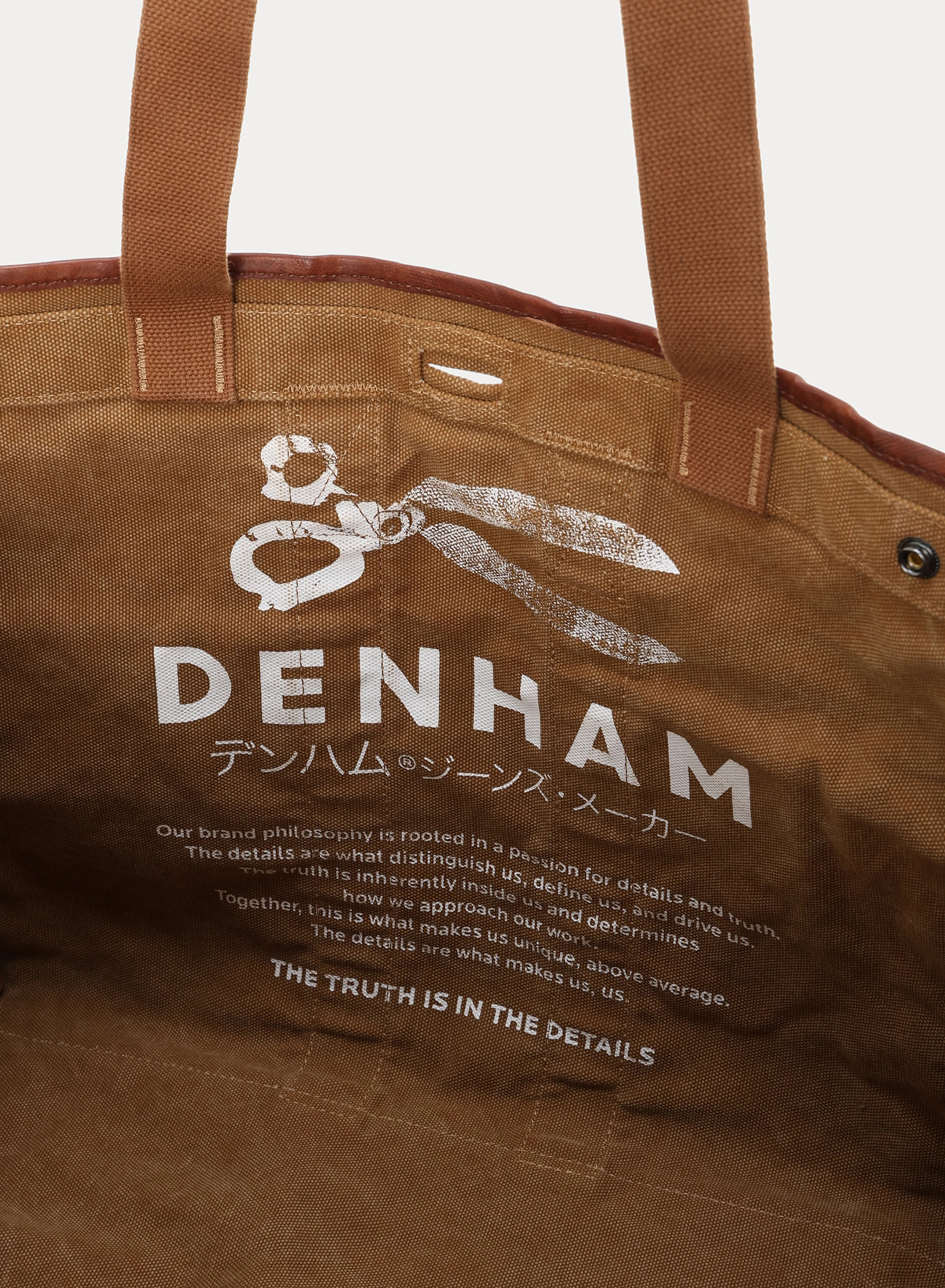 DENHAM(デンハム) |HUTCH CANVAS MEDIUM TOTE CVS