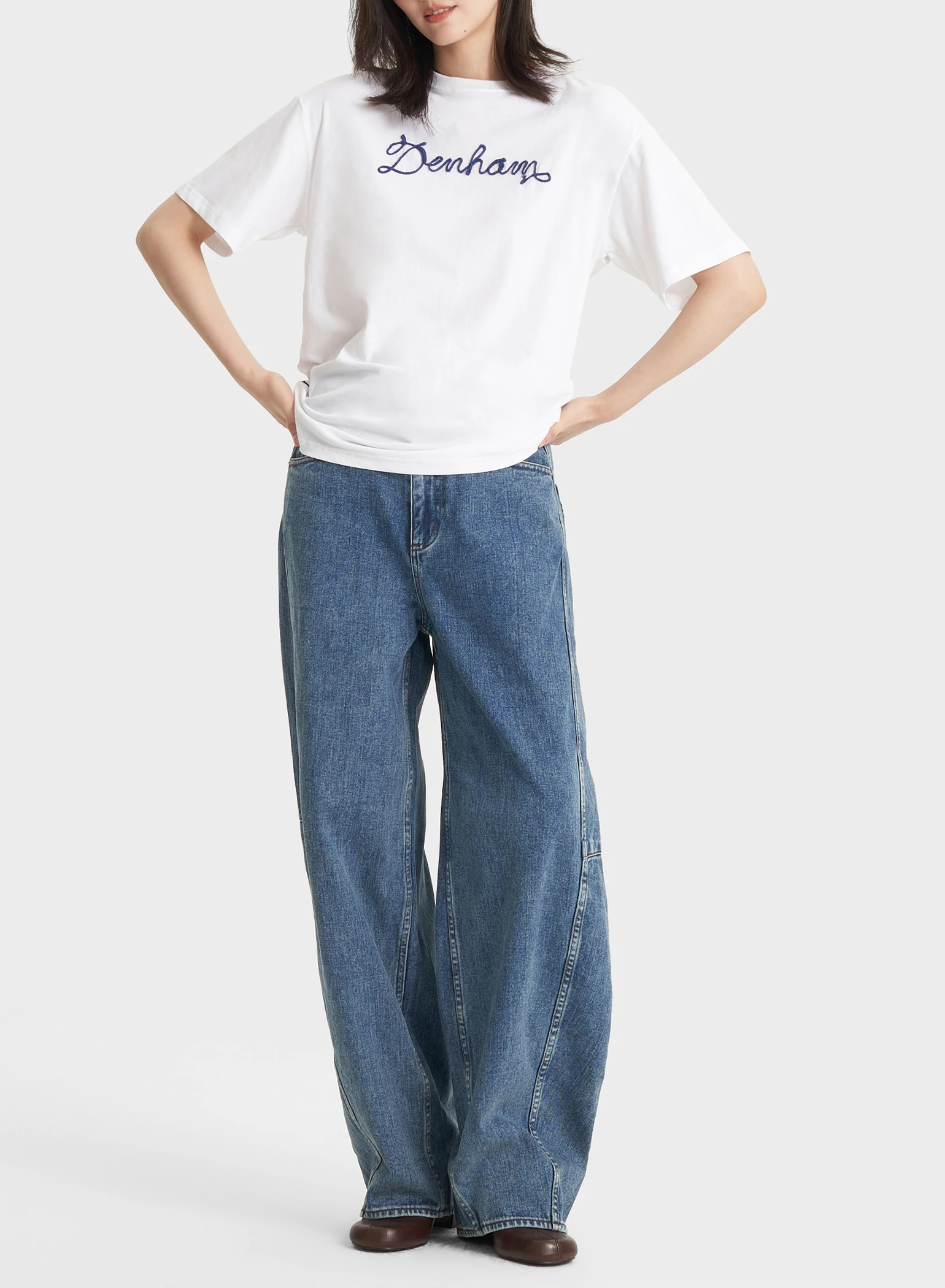 DENHAM(デンハム) |LANYARD SS TEE